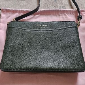 Kate Spade Black Crossbody Bag with Adjustable Strap